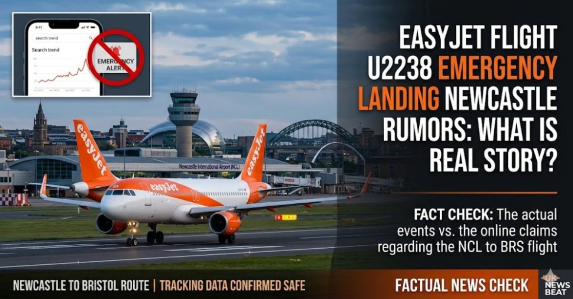 EasyJet Flight U2238 Emergency Landing Newcastle