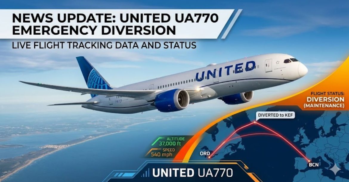 United Airlines flight ua770 emergency diversion